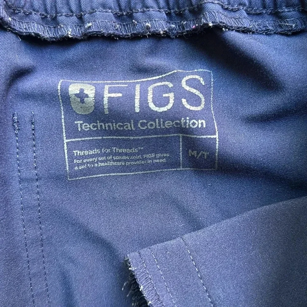 Figs Men's Navy Blue Scrub Pants